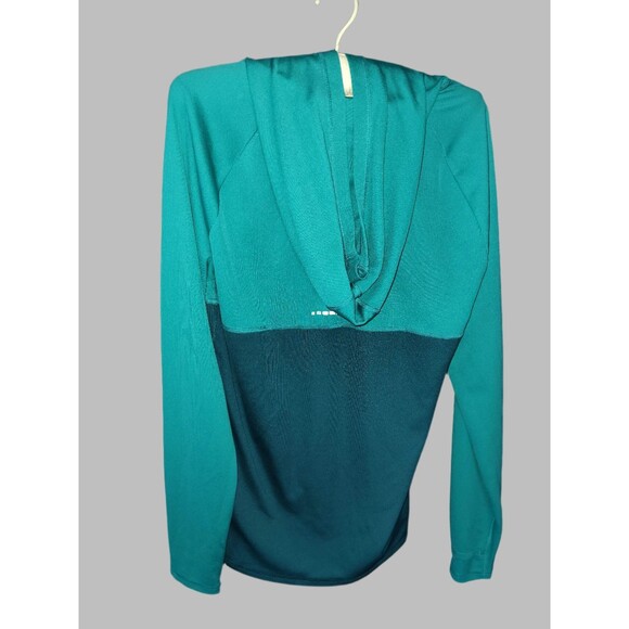 Men's Russell Athletics Long Sleeve Green Hoodie - Size Small - Picture 2 of 2